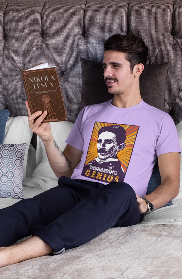 THUNDERING_GENIUS_Regular_Fit_Tshirt