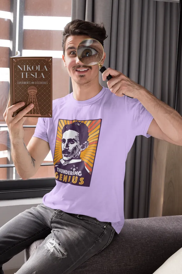 THUNDERING_GENIUS_Regular_Fit_Tshirt