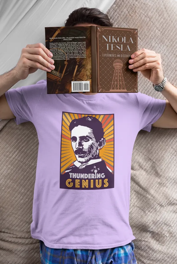 THUNDERING_GENIUS_Regular_Fit_Tshirt