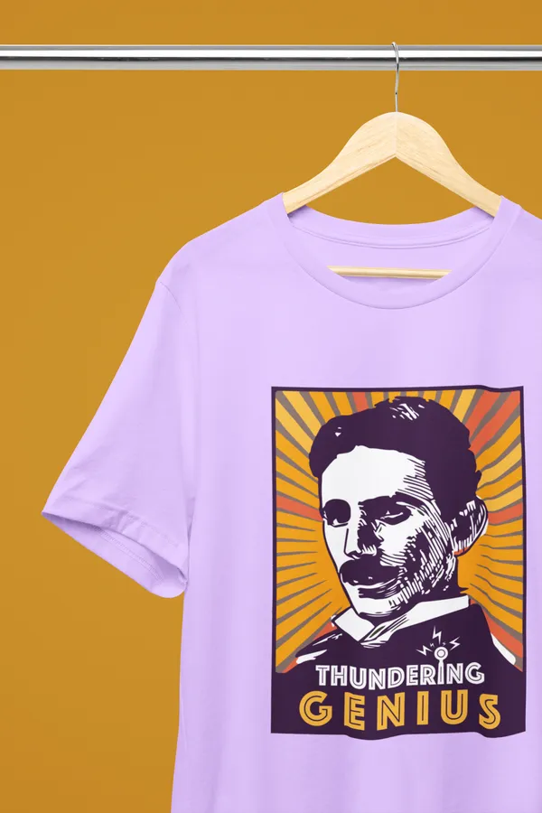 THUNDERING_GENIUS_Regular_Fit_Tshirt