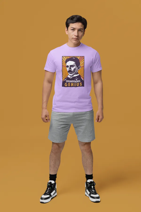 THUNDERING_GENIUS_Regular_Fit_Tshirt