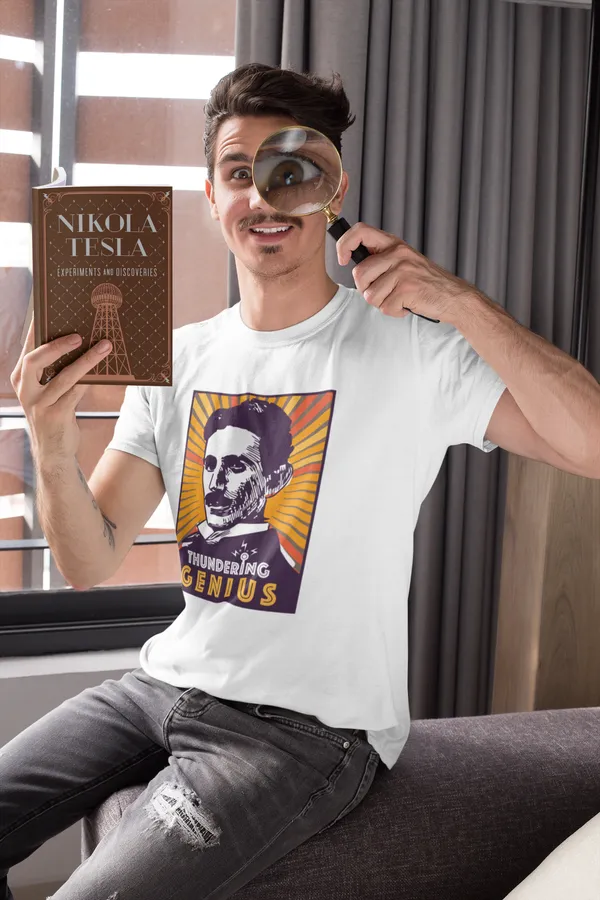 THUNDERING_GENIUS_Regular_Fit_Tshirt