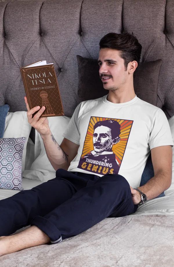 THUNDERING_GENIUS_Regular_Fit_Tshirt