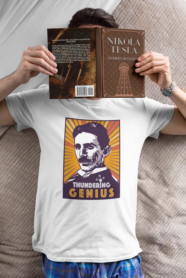 THUNDERING_GENIUS_Regular_Fit_Tshirt
