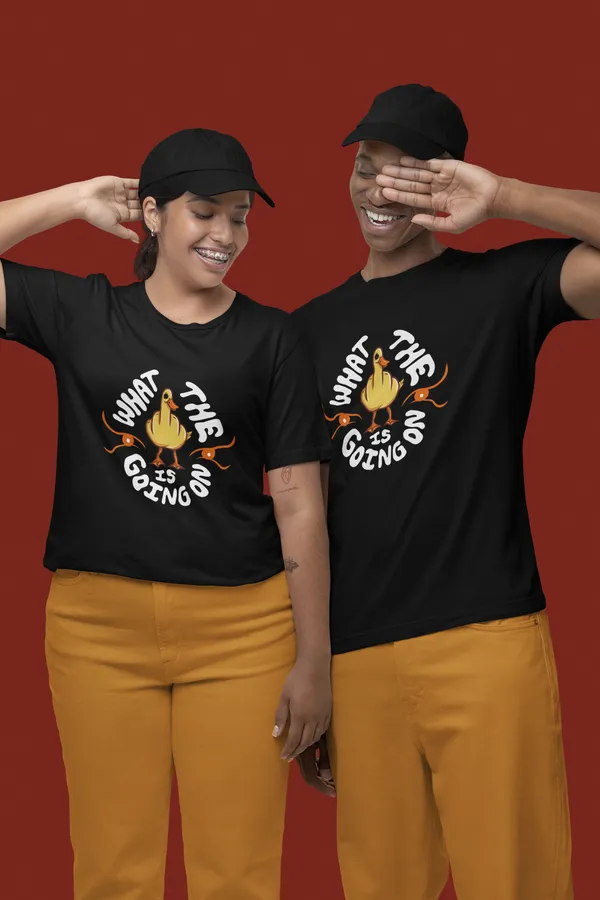 WHAT_THE_DUCK_Regular_Fit_Tshirt