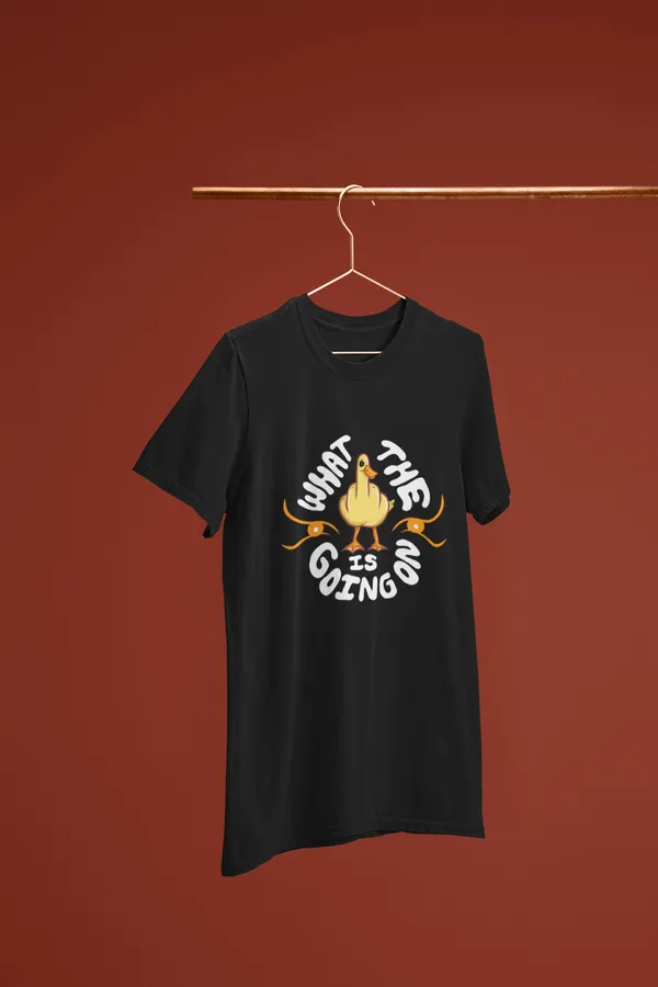 WHAT_THE_DUCK_Regular_Fit_Tshirt