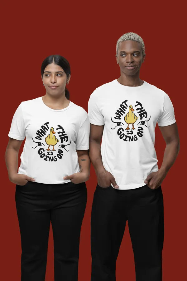 WHAT_THE_DUCK_Regular_Fit_Tshirt