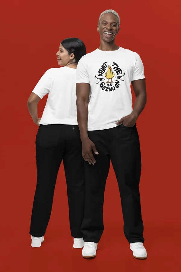 WHAT_THE_DUCK_Regular_Fit_Tshirt