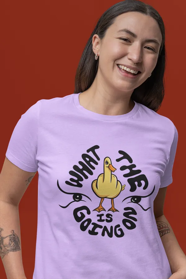 WHAT_THE_DUCK_Regular_Fit_Tshirt