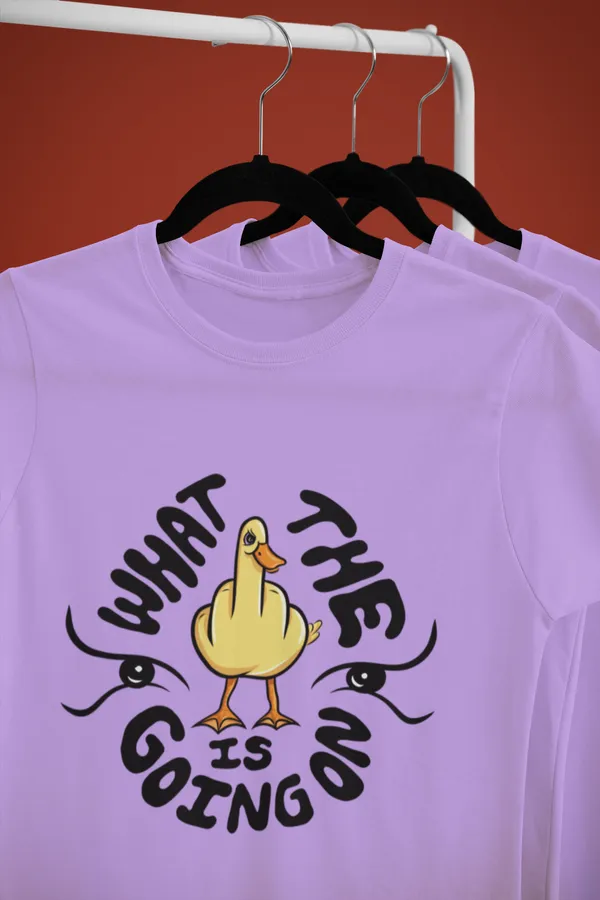 WHAT_THE_DUCK_Regular_Fit_Tshirt