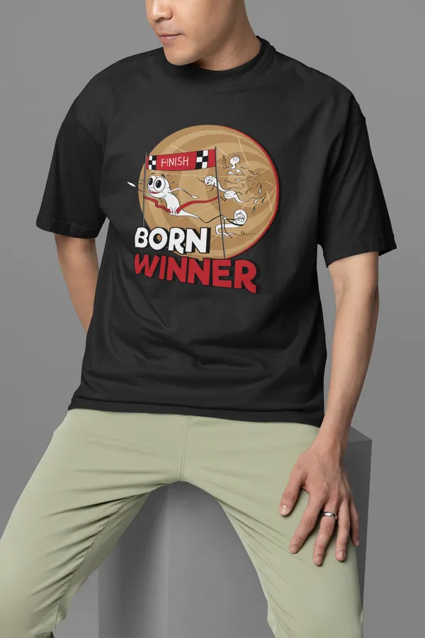 BORN_WINNER_OverSized_Tshirt