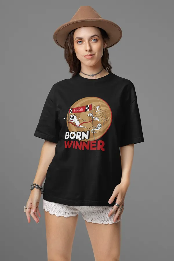 BORN_WINNER_OverSized_Tshirt