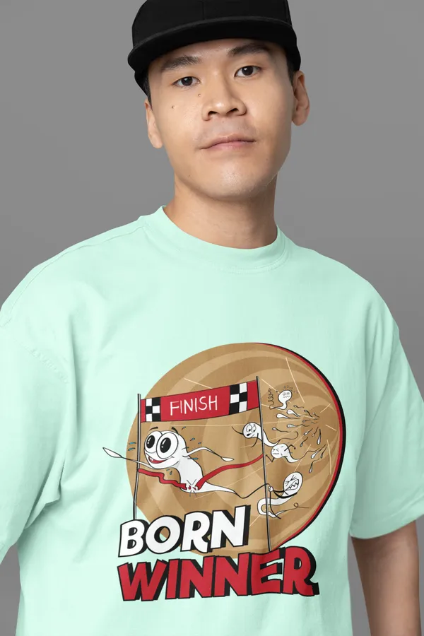 BORN_WINNER_OverSized_Tshirt