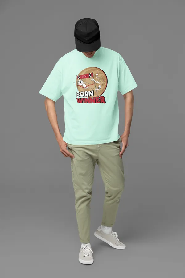 BORN_WINNER_OverSized_Tshirt