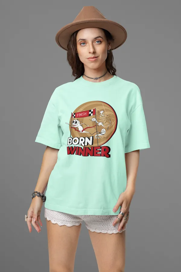 BORN_WINNER_OverSized_Tshirt