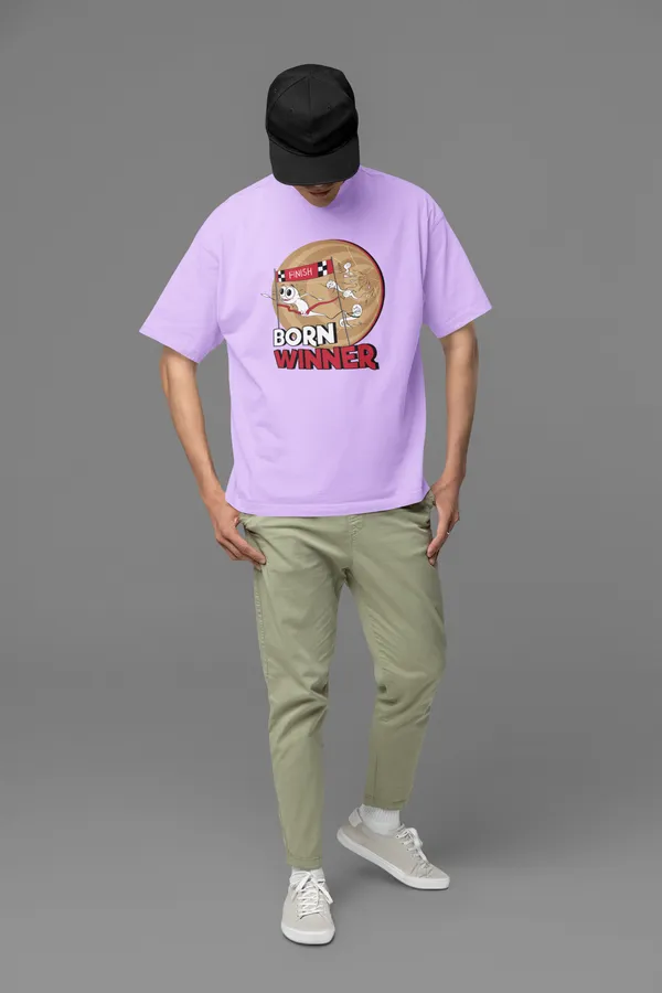 BORN_WINNER_OverSized_Tshirt