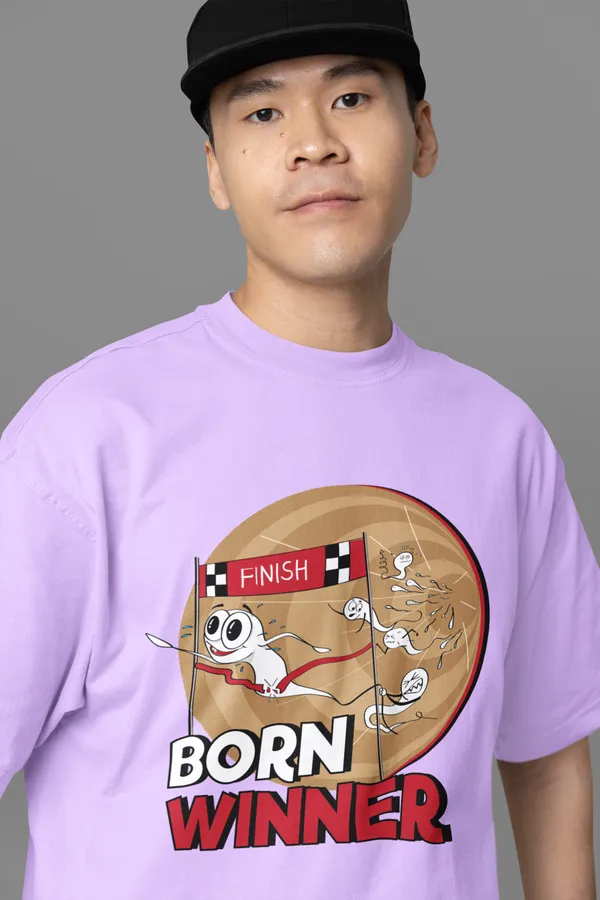 BORN_WINNER_OverSized_Tshirt