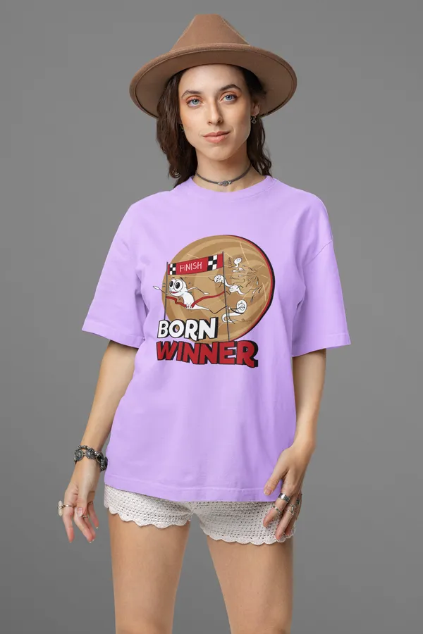 BORN_WINNER_OverSized_Tshirt