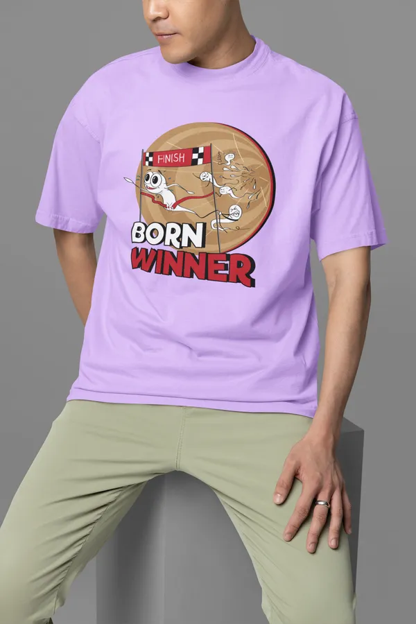 BORN_WINNER_OverSized_Tshirt