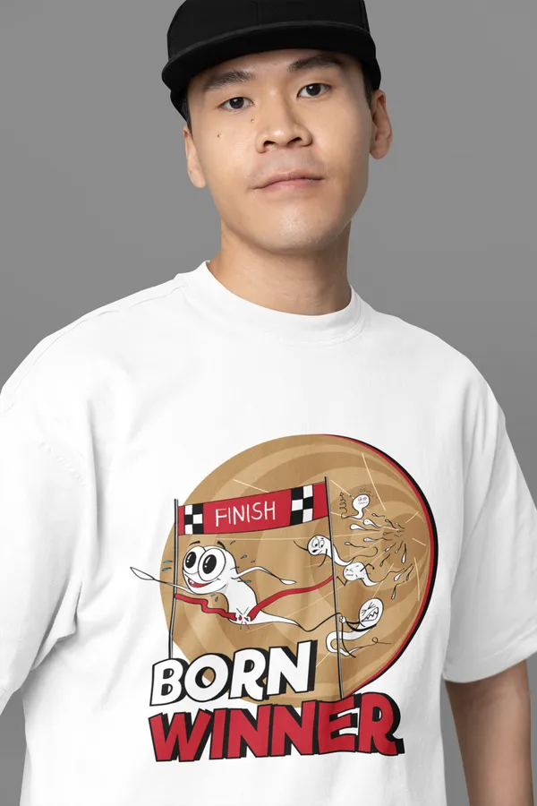 BORN_WINNER_OverSized_Tshirt