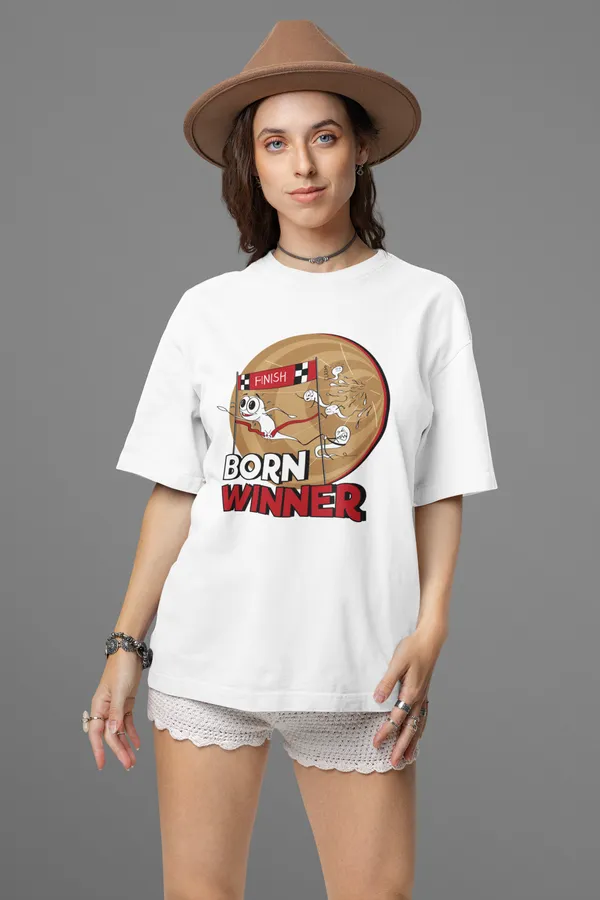 BORN_WINNER_OverSized_Tshirt
