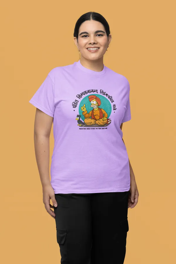 SIMPSON_JYOTISH_KENDRA_Regular_Fit_Tee