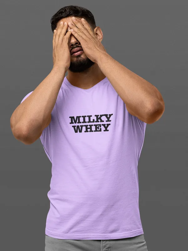 MILKY_WHEY_Regular_Fit_Tshirt