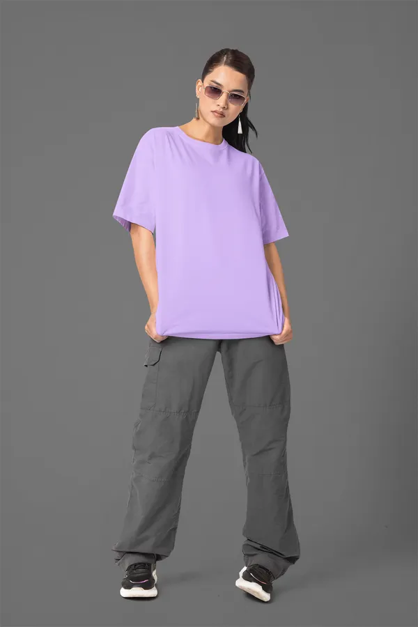 SOLID_Lavender_OverSized_Tshirt