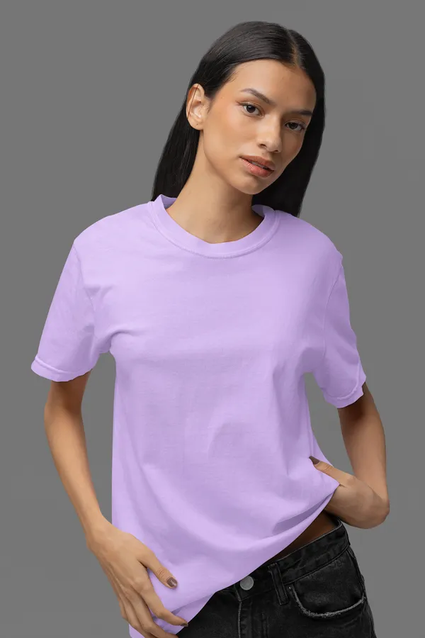 SOLID_Lavender_Regular_Fit_Tshirt