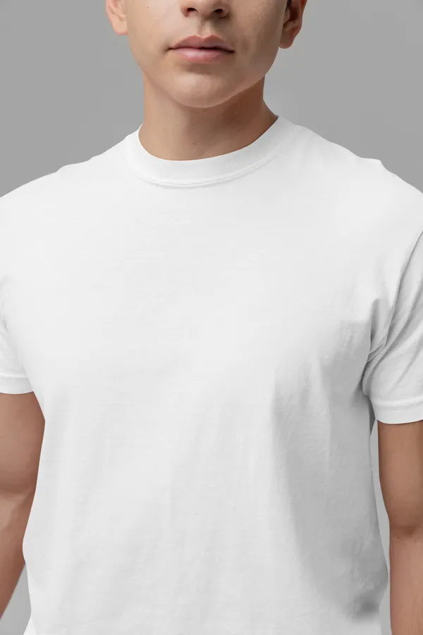 SOLID_White_Regular_Fit_Tshirt