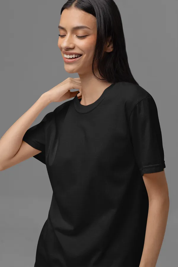 SOLID_Black_Regular_Fit_Tshirt