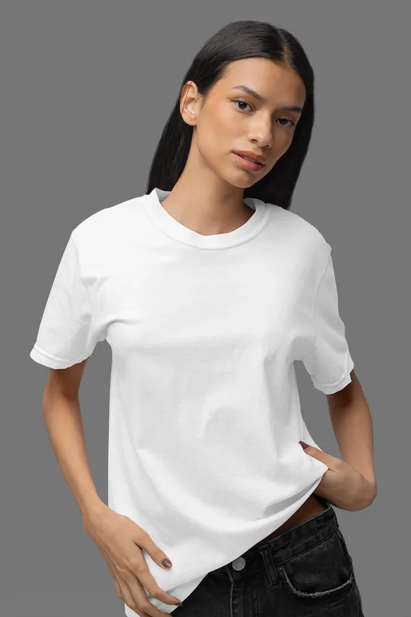 SOLID_White_Regular_Fit_Tshirt