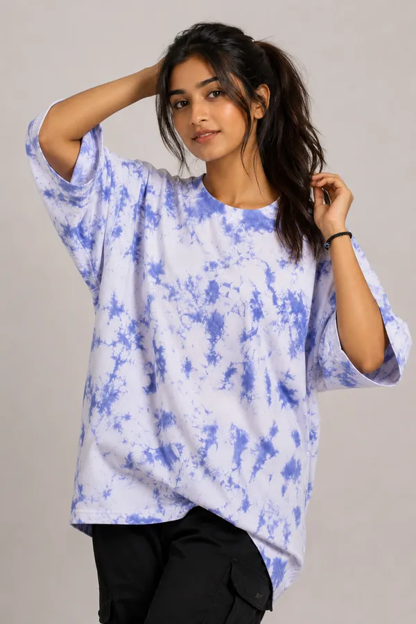 TIE_DIE_BLUE_Premium_OverSized_Tshirt