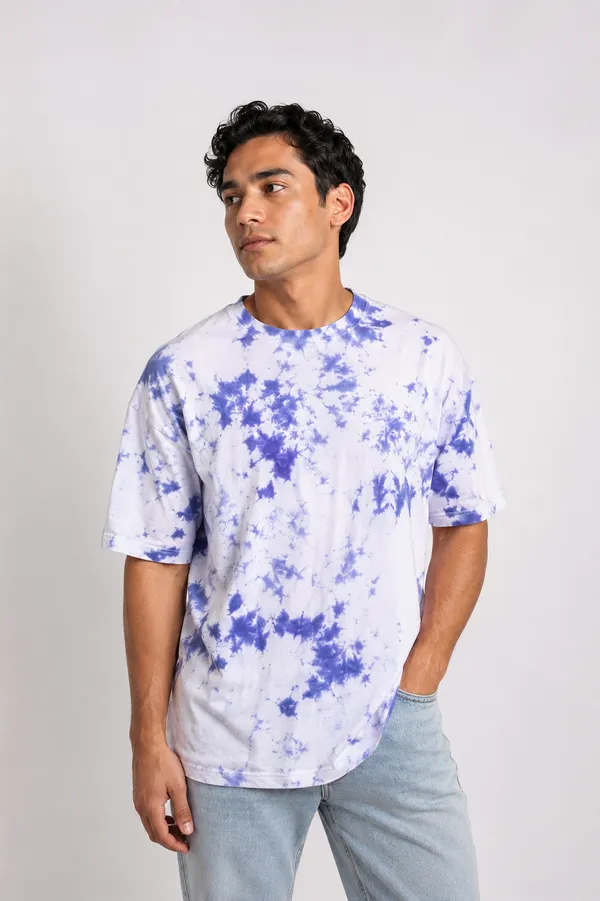 TIE_DIE_BLUE_Premium_OverSized_Tshirt