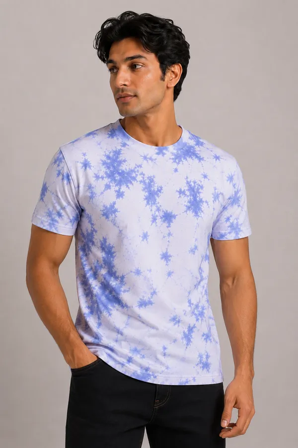 TIE_DIE_Blue_Premium_Regular_Fit_Tshirt
