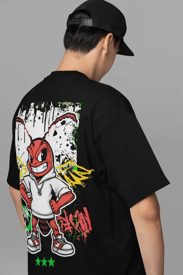 HEROACH_Oversized_T-Shirt__Cockroach_Revolution_Collection