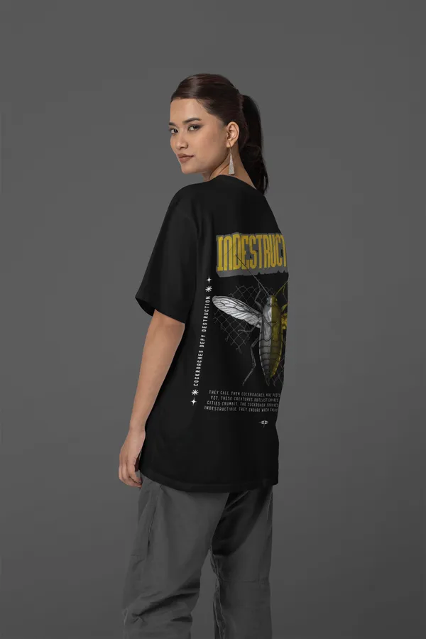 INDESTRUCTIBLE_Oversized_T-Shirt__Cockroach_Revolution_Collection