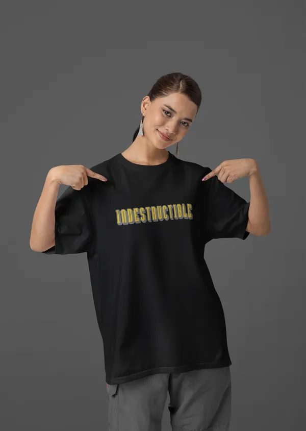 INDESTRUCTIBLE_Oversized_T-Shirt__Cockroach_Revolution_Collection