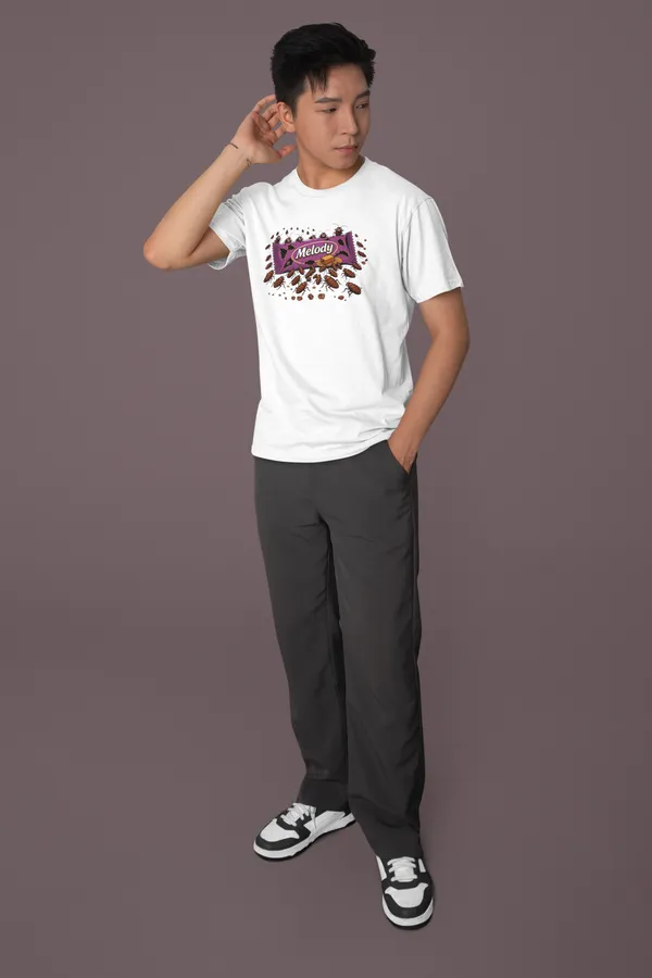 MELODY_MAYHEM_Regular_Fit_T-Shirt__Cockroach_Revolution_Collection