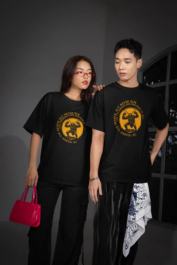 SILENT_DESTROYER_Regular_Fit_T-Shirt__Cockroach_Revolution_Collection