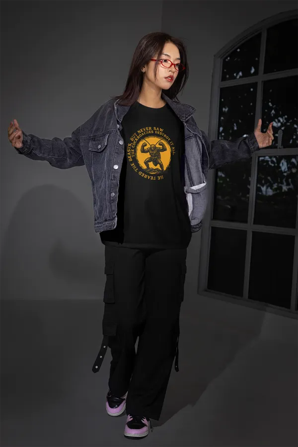 SILENT_DESTROYER_Regular_Fit_T-Shirt__Cockroach_Revolution_Collection