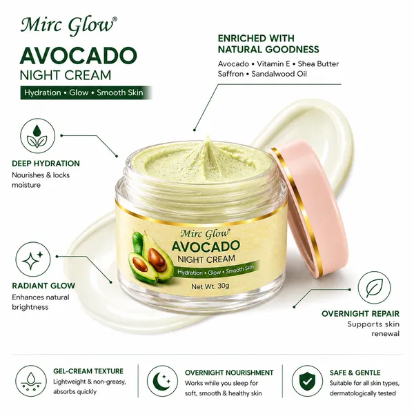 Mirc_Glow_Avocado_Night_Cream_|_Overnight_Cream_30g