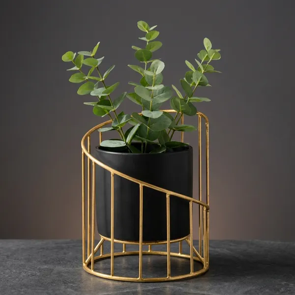 Gold_Metal_Plant_Stand_For_Home_Decor
