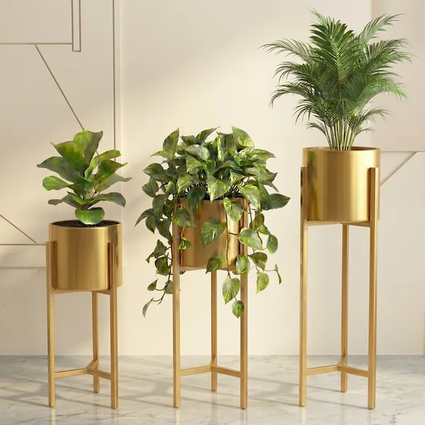 Gold_Metal_Plant_Stand_For_Home_Decor_Set_Of_3