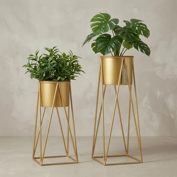 Gold_Metal_Plant_Stand_For_Home_Decor_Set_Of_2