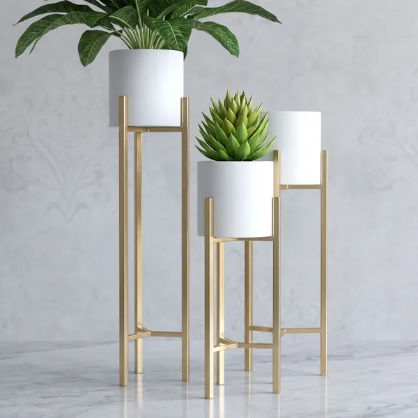 Gold_Metal_Plant_Stand_For_Kitchen_Pack_Of_3