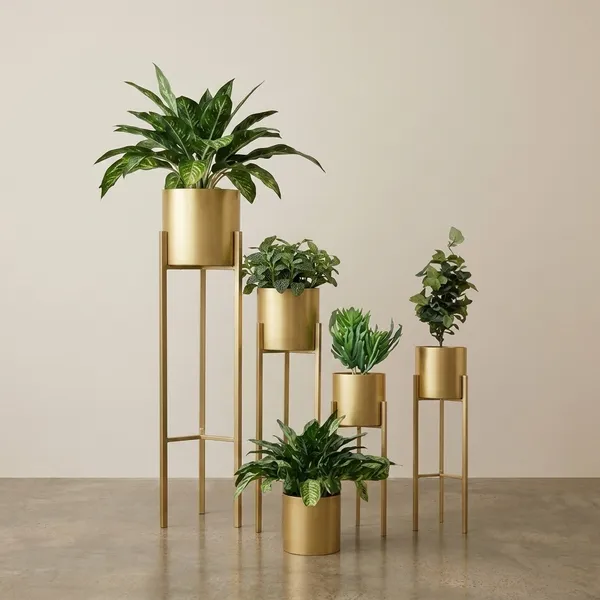 Gold_Metal_Plant_Stand_For_Home_Decor_Pack_Of_4