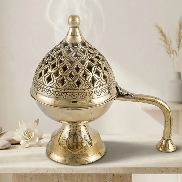 Gold_Brass_Incense_Burner_For_Pooja