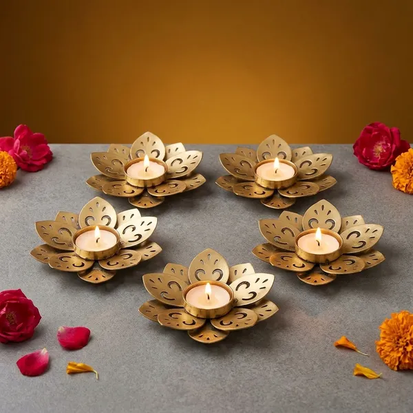 Gold_Brass_Diya_Set_For_Pooja_Pack_Of_5