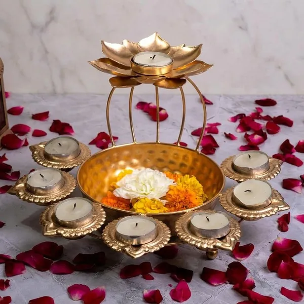 Gold_Brass_Diya_Stand_For_Home_Decor
